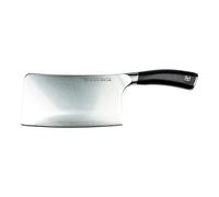 Rockingham Forge Equilibrium 6,5" couperet - en acier chrome, vanadium et molybdène, acier trempé à froid, manche courbée en POM, 16.5cm couteau à hacher