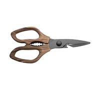 Rockingham Forge Forester ciseaux de cuisine en acier inoxydable avec un revêtement d’oxyde noir, poignée ergonomique, 9.5 x 1 x 20 cm