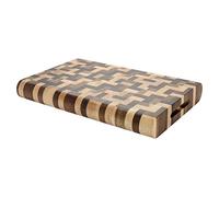 Rockingham Forge Planche à découper en bois extra épaisse 30x20x3,8 cm - Pour la cuisine, la préparation & le service de fromage, pain & charcuteri - Planche à grain fin d'acacia et de bois d'hévéa
