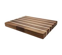 Rockingham Forge Planche à découper en bois extra épaisse 45x35x4,5 cm - Pour la cuisine, la préparation & le service de fromage, pain & charcuteri - Planche à grain fin d'acacia et de bois d'hévéa