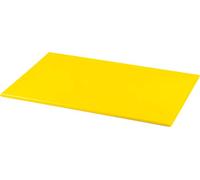 Rockingham Forge Planche à découper en Plastique Haute densité, Plastique, Jaune, 45 x 30 x 1 cm