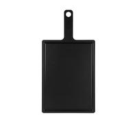 Rockingham Forge Planche à pagaie en fibre de bois avec poignée noire 52x27x0,6cm, Planche à fromage en bois lavable au lave-vaisselle, Plateau de service léger, Planche en bois hygiénique