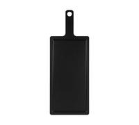 Rockingham Forge Planche à pagaie en fibre de bois avec poignée noire 58,5x22x0,6cm, Planche à fromage en bois lavable au lave-vaisselle, Plateau de service léger, Planche en bois hygiénique