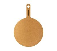 Rockingham Forge Planche à pizza en fibre de bois naturelle, D. 30 cm pour pizza 10 pouces, Planche à découper ronde, Pelle à pizza en bois résistante à la chaleur, Lavable au lave-vaisselle