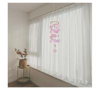 Rockreyoa Carillon à vent en coquillage coloré Capiz coquillages à suspendre - Ornements en nacre naturelle - Cloche à vent - Guirlande attrape-rêves - Décoration de fenêtre pour jardin et maison -