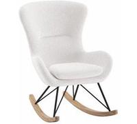 Rocky Fauteuil À Bascule Blanc Blanc G