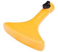 Rocky Mountain Goods Buse de pulvérisation pour tuyau d'arrosage avec embout en plastique robuste - Valve d'arrêt réglable - Pointe en métal pour arrosage de pelouse ou pliable pour arrosage à la main