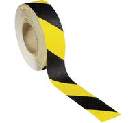 ITW Spraytech ROCOL Ruban adhésif antidérapant SAFE STEP® noir/jaune L.18,25 m I.50 mm rouleau Quantité:1