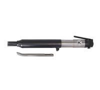 Rodcraft RC5610 Dérouilleur à Aiguilles et Marteau burineur à air comprimé, Outil 2 en 1 Optimal pour Les ateliers, Jeu d'aiguilles 19 x 3 mm et Burin Inclus