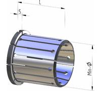 RÖHM Douille R KFR-01 SPK0 GL 40, D:24,7