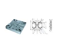 RÖHM RÖHM Plaque de base standard GP, 290x270 avec tour DUO Quantité:1