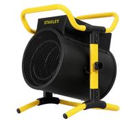 Röhm Turbo-radiateur électrique compact 5000 watts, Radiateur soufflant, Noir, Jaune