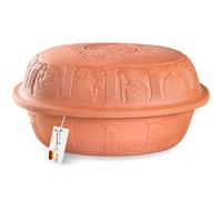 Römertopf Cocotte maxi pour 8 à 10 personnes - 7 litres avec couvercle en céramique - Pour mijoter, rôtir et cuire à la vapeur - Passe au four