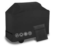 ROEOWENE Housse de Barbecue Extérieur 145X61X117 Housse Plancha Couverture BBQ Cover Bache de Protection Barbecue Imperméable Protection BBQ à Gaz Bâche Couverture de Grill Anti-Vent/UV/l'eau