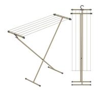 Rörets Sechoir á Linge Compact - Etendoir Linge Tancarville - Etendoir Chauffant 90 x 32 x 83 cm (Pearl Beige)