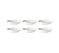 Rörstrand Assiette creuse Swedish Grace 19 cm. lot de 6 snö (blanc)