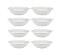 Rörstrand Assiette creuse Swedish Grace Ø19 cm lot de 8 - Neige (blanc)