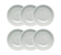 Rörstrand Assiette creuse Swedish Grace lot de 6 Brouillard (gris)
