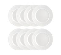 Rörstrand Assiette Swedish Grace Ø21 cm lot de 8 - Neige (blanc)