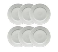 Rörstrand Assiette Swedish Grace lot de 6 Brouillard (gris)