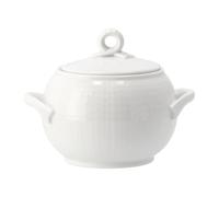 Rörstrand Bol avec couvercle Swedish Grace 40 cl Neige (blanc)