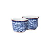 Rörstrand Coquetier Ostindia Floris Lot de 2 Bleu-blanc