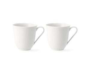 Rörstrand Tasse Swedish Grace 30 cl. paquet de 2 neige