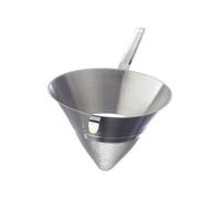 RÖSLE Chinois haut de gamme pour passer les sauces et les soupes, acier inoxydable 18/10, passe au lave-vaisselle, 25 cm, Argenté