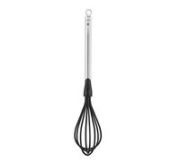 Rösle Basics Line Fouet à œuf avec manche en acier inoxydable 30,5 cm, Noir