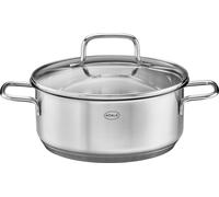 Rösle Bratentopf Basic Line Ø 20 cm Edelstahl, mit Glasd