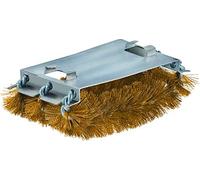 RÖSLE Brosses de rechanger SlideX brass, tête de nettoyage de rechange de qualité supérieure pour la brosse de nettoyage SlideX, pour grilles émaillées et chromées