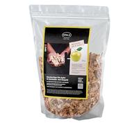 RÖSLE Chips de Fumage gin-Pomme, 750 g, pour boîte de Fumage sur fumoirs, Grils à Charbon et à gaz, fumoir Actif, Bois Naturel, Marron
