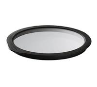 RÖSLE Couvercle Fraîcheur en Verre avec Bord en Silicone - Couvre Tout Alimentaire pour Fermer Saladiers, Bols, Casseroles - Passe au Lave-Vaisselle, 16 cm