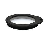 RÖSLE Couvercle Fraîcheur en Verre avec Bord en Silicone - Couvre Tout Alimentaire pour Fermer Saladiers, Bols, Casseroles - Passe au Lave-Vaisselle, 12 cm