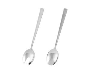 RÖSLE Couverts à Salade 2 Pièces en Acier Inoxydable 18/10, VS 600, pour Servir la Salade, Très Brillant, Passe au Lave-Vaisselle