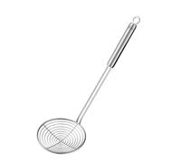 RÖSLE Écumoire à friture, araignée avec manche rond, 12 cm, acier inoxydable 18/10, passe au lave-vaisselle