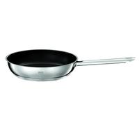 RÖSLE ELEGANCE CeraPlus poêle à frire, Antiadhésive & Robuste - Ø 24 cm, Résistance à la chaleur jusqu'à 260 °C, vitrification céramique, argent, acier inoxydable 18/10, lavable au lave-vaisselle