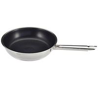 RÖSLE ELEGANCE Poêle à Frire Inox avec Revêtement Anti-Adhésif - Pour Faire Frire, Griller ou Sauter tous Types d'Aliments - Compatible Induction et Lavable au Lave-Vaisselle - 24 cm