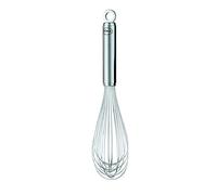 RÖSLE Fouet, fouet avec poignée ronde massive et anneau de suspension, acier inoxydable 18/10, lavable au lave-vaisselle, 32 cm
