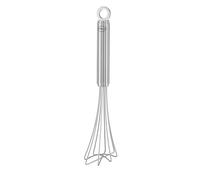 Rösle Fouet Gourmet, Fouet de Bonne Qualité avec Boucles Robustes, Manche Rond avec Œillet de Suspension, Acier Inoxydable 18/10, Lavable au Lave-Vaisselle, 27 cm