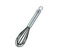 RÖSLE Fouet - Ustensile de Cuisine de Haute Qualité - Pour Battre ou Mélanger - Doté d'un Manche à Oeillet - Acier Inoxydable 18/10 et Silicone - Passe au Lave-Vaisselle - 22 cm