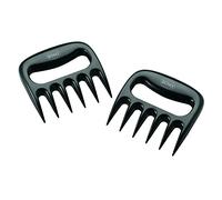 RÖSLE Fourchettes Pulled Pork Set de 2 Barbecue, Noir