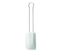 RÖSLE Grande Spatule de Cuisine - Ustensile de Pâtisserie de Haute Qualité - Inox 18/10 et Silicone Blanc Résistant à la Chaleur Jusqu'à 200 °C - Passe au Lave-Vaisselle - 32 cm