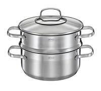 Rösle Idena Lot de 100 fiches DIN A5, Acier Inoxydable, Acier Inoxydable, 22 x 29 x 23 cm, Argenté