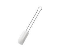 Rösle Lèche-plat silicone spatule pâtisserie 26 cm inox 18/10 blanche -30°C à +200°C