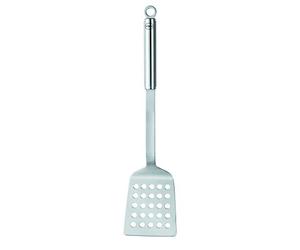 RÖSLE Palette barbecue de haute qualité avec bord affûté et poignée ronde, acier inoxydable 18/10, lavable au lave-vaisselle