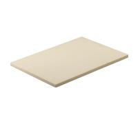 RÖSLE Pierre à pizza rectangulaire, de haute qualité en cordiérite pour la préparation de pizzas, tartes flambées, pain etc. sur le gril ou dans le four, 42 x 30 cm