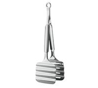 RÖSLE Pince à poisson et asperges, Pince de service de haute qualité avec rainures et oeillet de suspension, acier inoxydable 18/10, longueur 28,5 cm