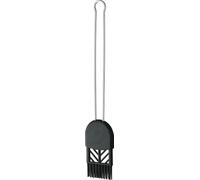 Rösle Pinceau pâtissier poignée inox, brosse silicone 4,5 cm, -70°C à +220°C, lave-vaisselle