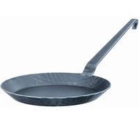 RÖSLE Poêle à Frire en Fer Forgé Série 1888 - Excellente Conduction Thermique et Résistance aux Rayures - Compatible Induction et Barbecue - Surface Anti-adhésive - Diamètre 28 cm